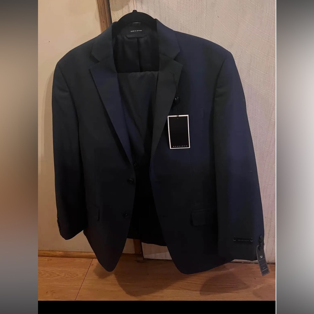 Men's Navy Suit SeanJohn